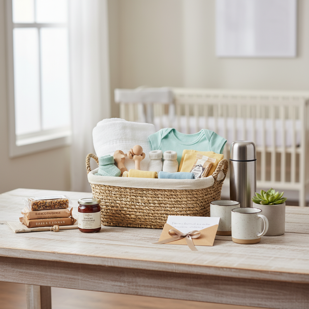 מתנה שמדברת מהלב: המדריך המלא להרכבת חבילת לידה שימושית ומרגשת