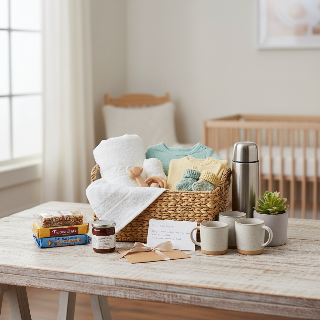 מתנה שמדברת מהלב: המדריך המלא להרכבת חבילת לידה שימושית ומרגשת