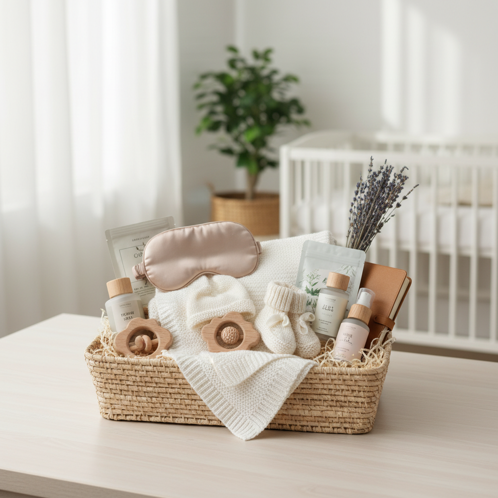 מתנה שמדברת מהלב: המדריך המלא להרכבת חבילת לידה שימושית ומרגשת