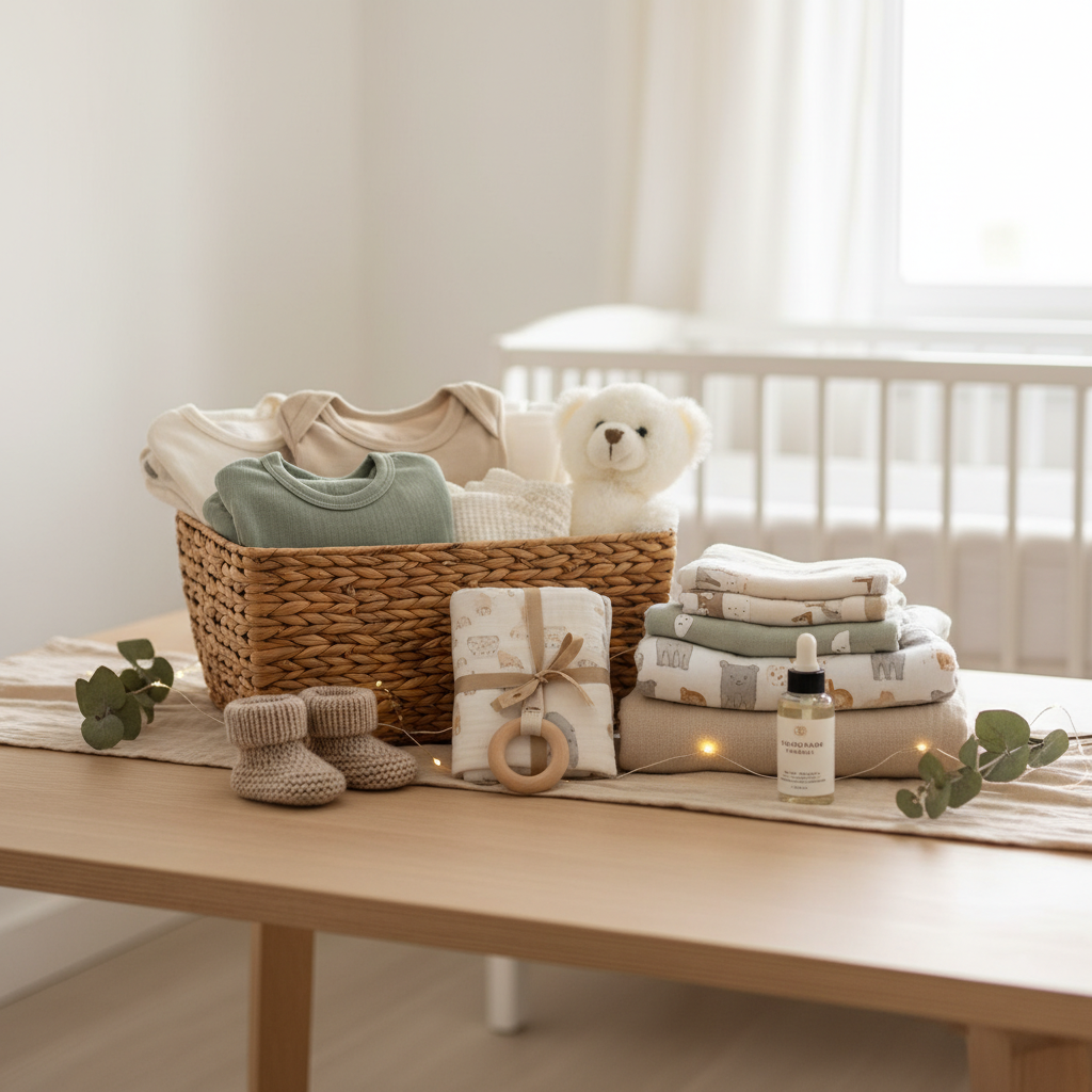 מתנה שמדברת מהלב: המדריך המלא להרכבת חבילת לידה שימושית ומרגשת