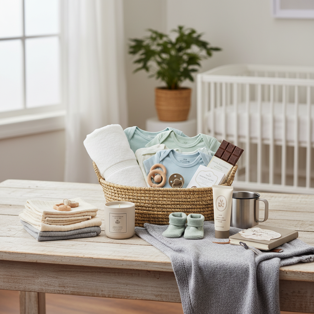 מתנה שמדברת מהלב: המדריך המלא להרכבת חבילת לידה שימושית ומרגשת